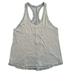 Lululemon Racerback Tank Top Heather Blue Gray | Size Small (Measured)